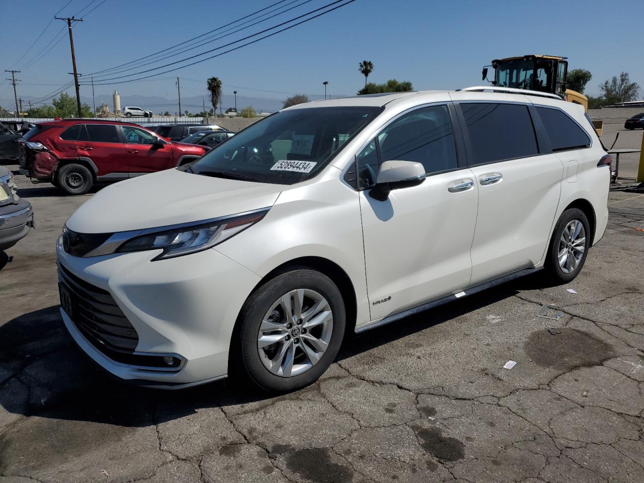 toyota sienna 2021 5tdzrkecxms042884