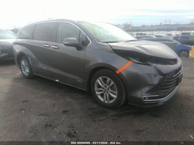 toyota sienna 2021 5tdzskfcxms005370