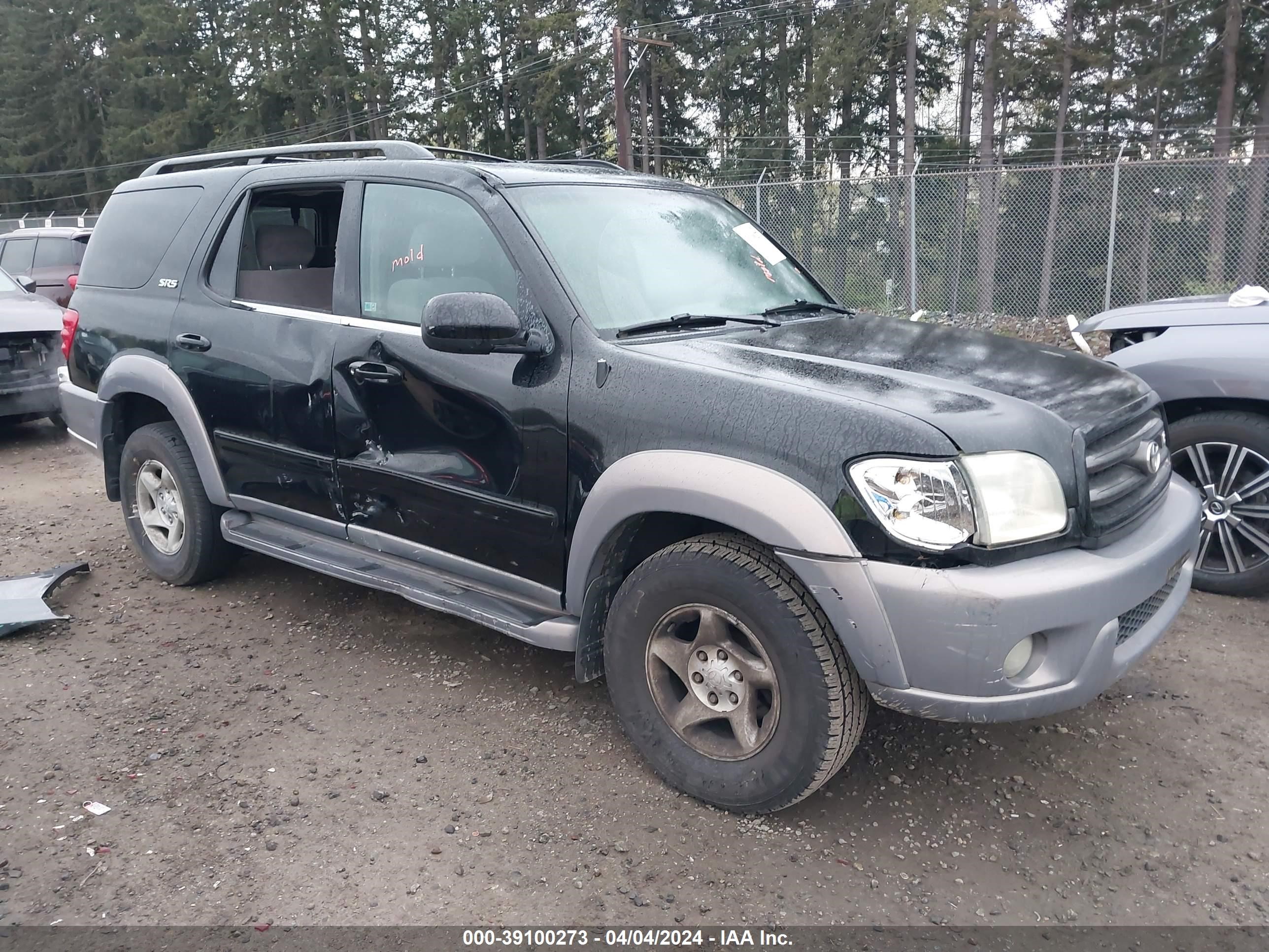 toyota sequoia 2002 5tdzt34a12s098989