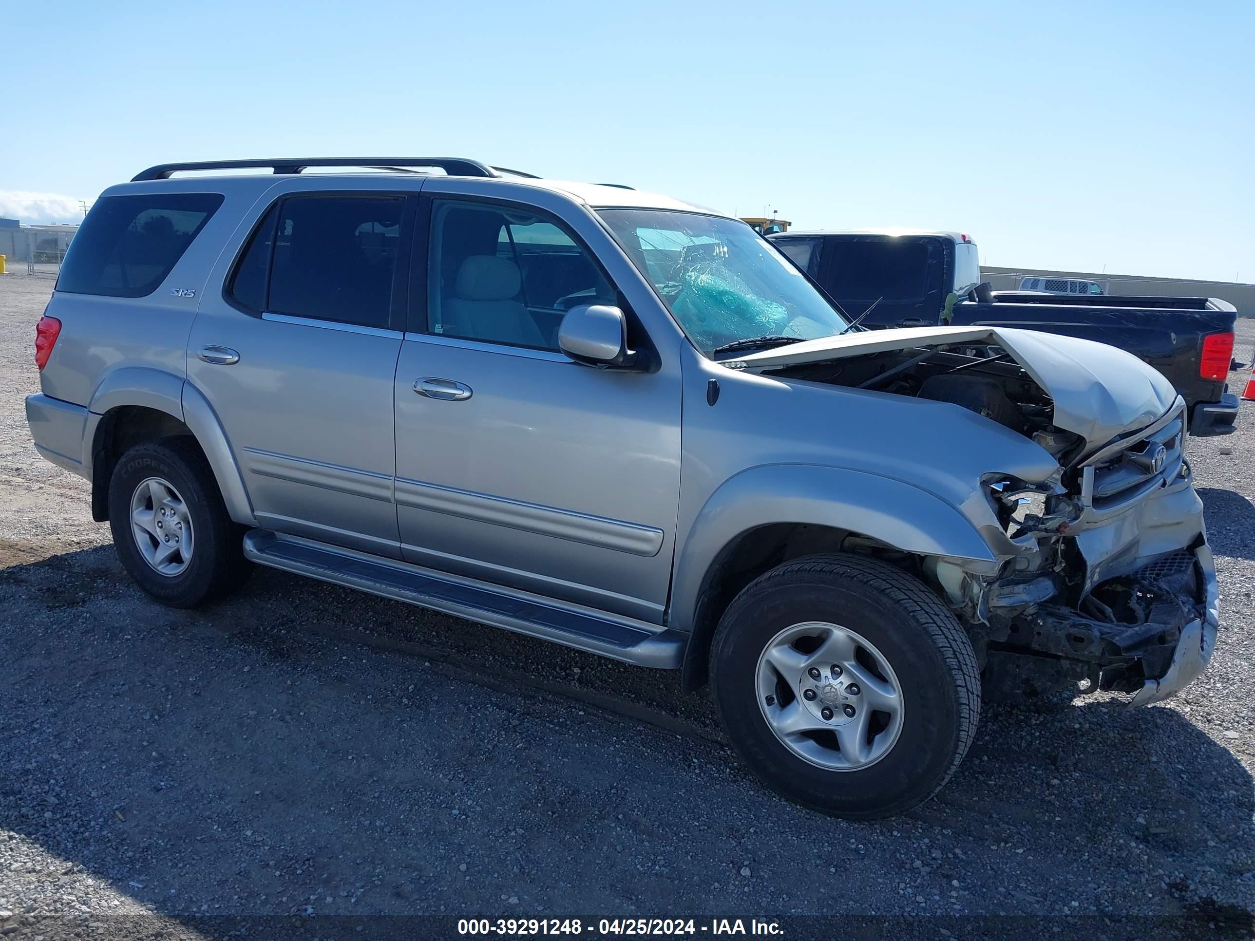 toyota sequoia 2002 5tdzt34a12s107920