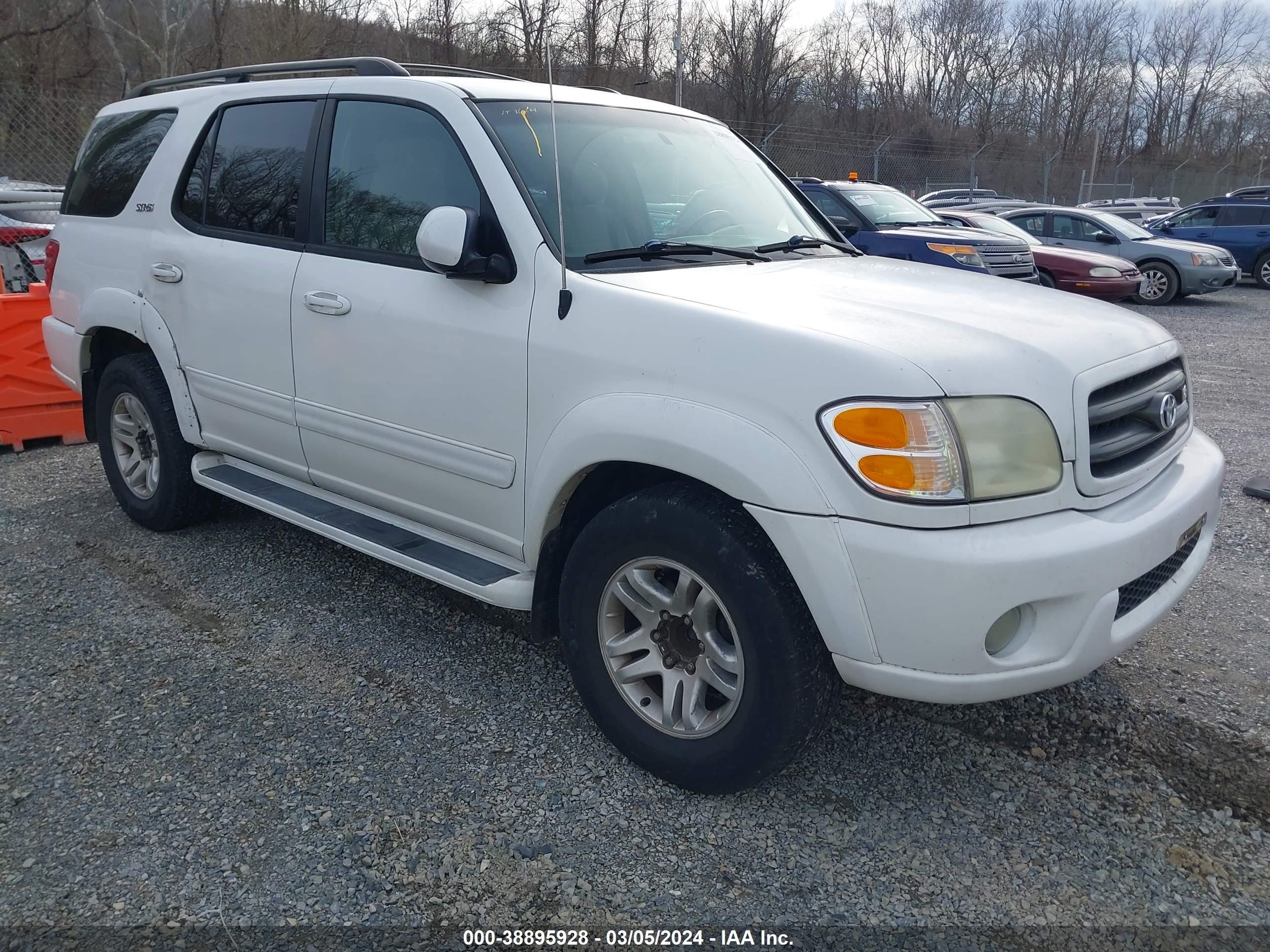 toyota sequoia 2004 5tdzt34a14s206840