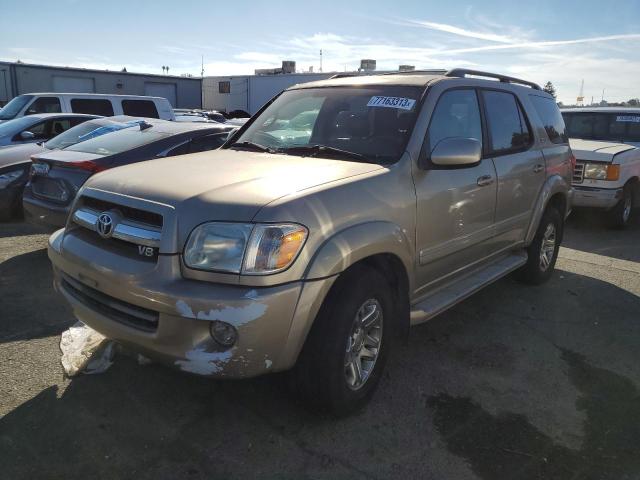 toyota sequoia 2005 5tdzt34a25s262822