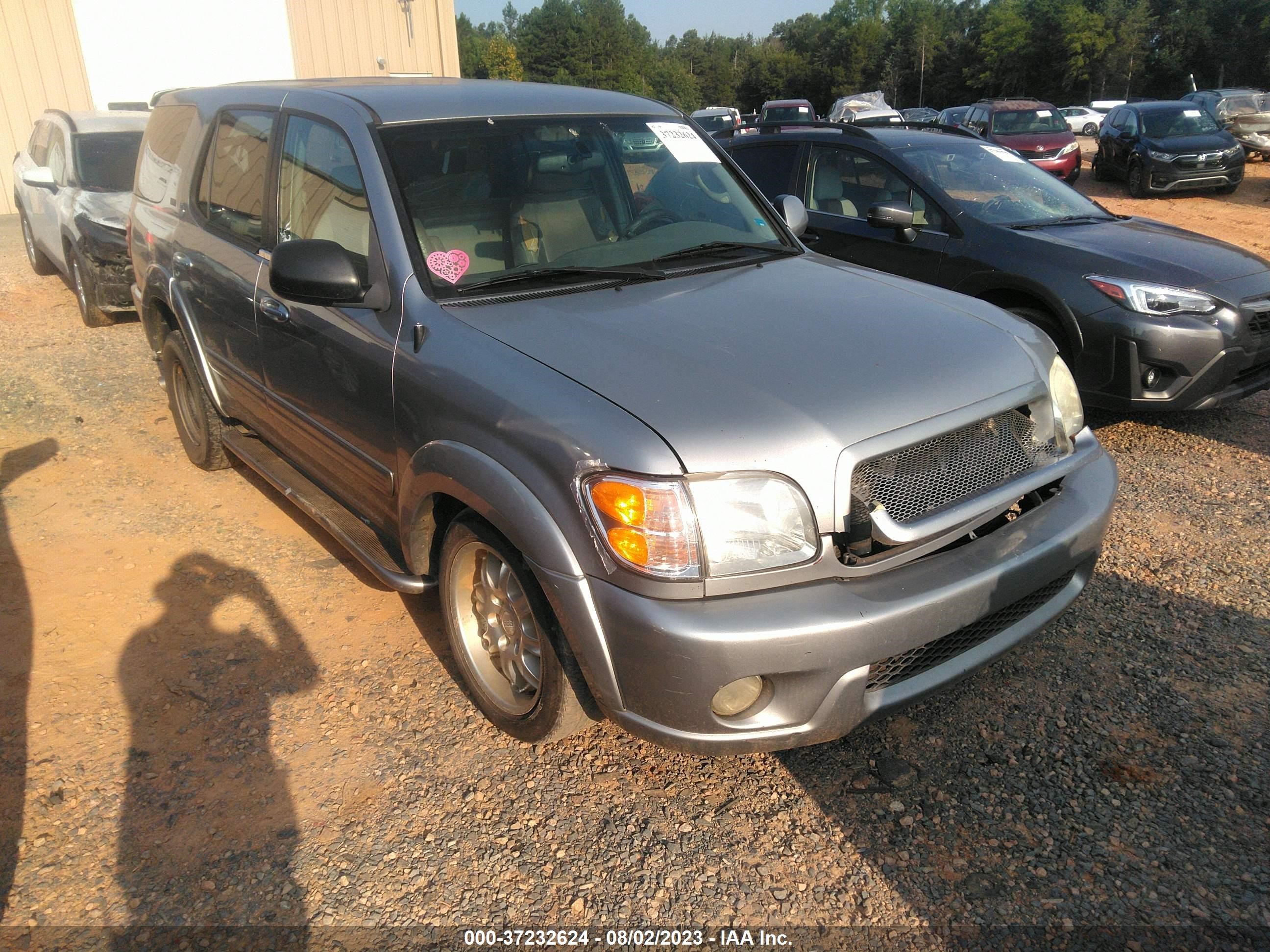 toyota sequoia 2002 5tdzt34a32s100483