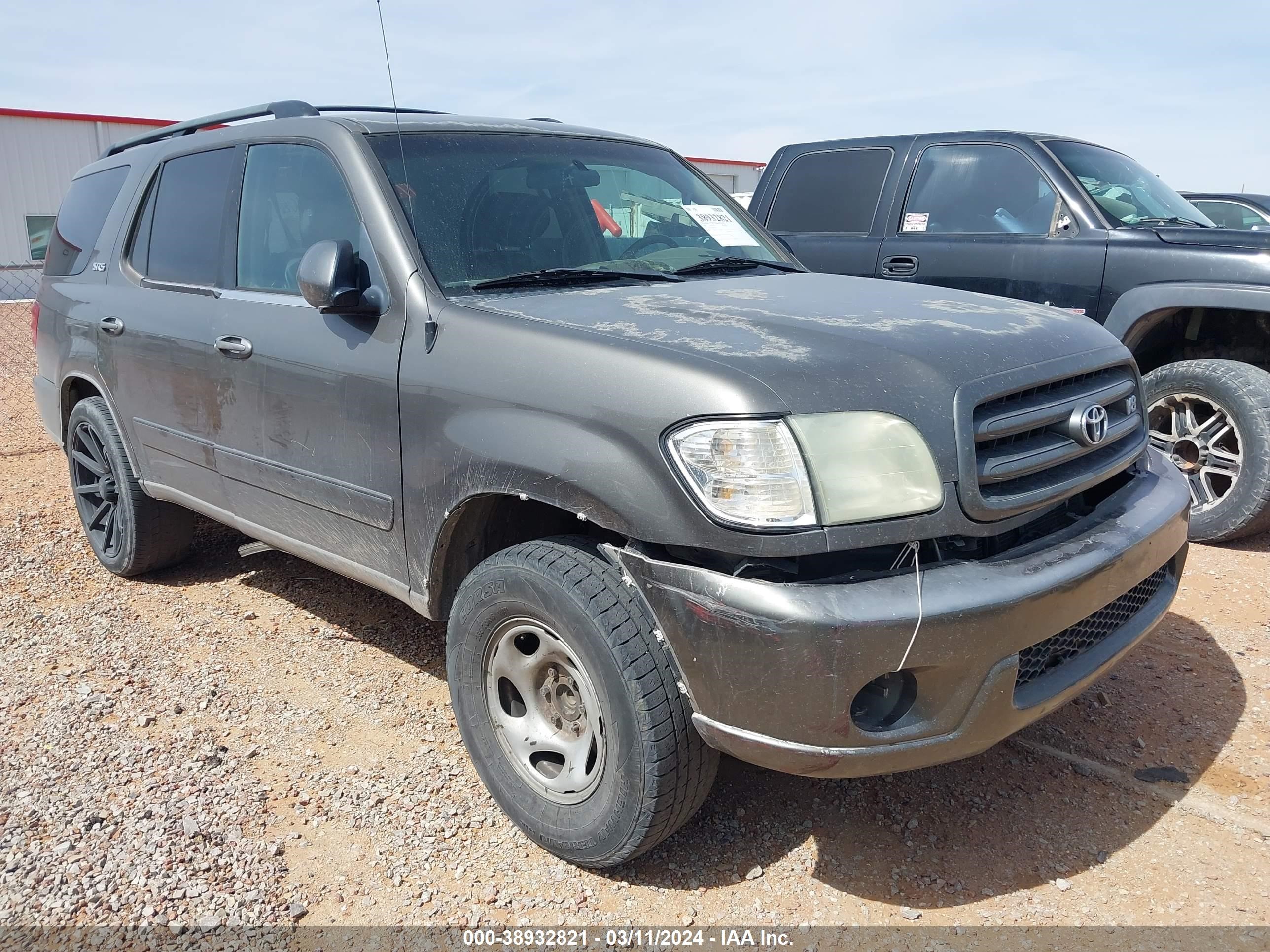 toyota sequoia 2004 5tdzt34a34s213174