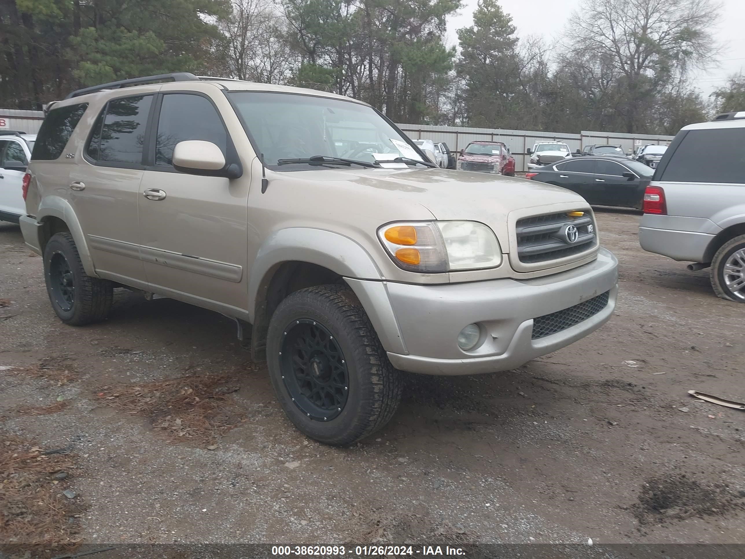 toyota sequoia 2004 5tdzt34a34s234736