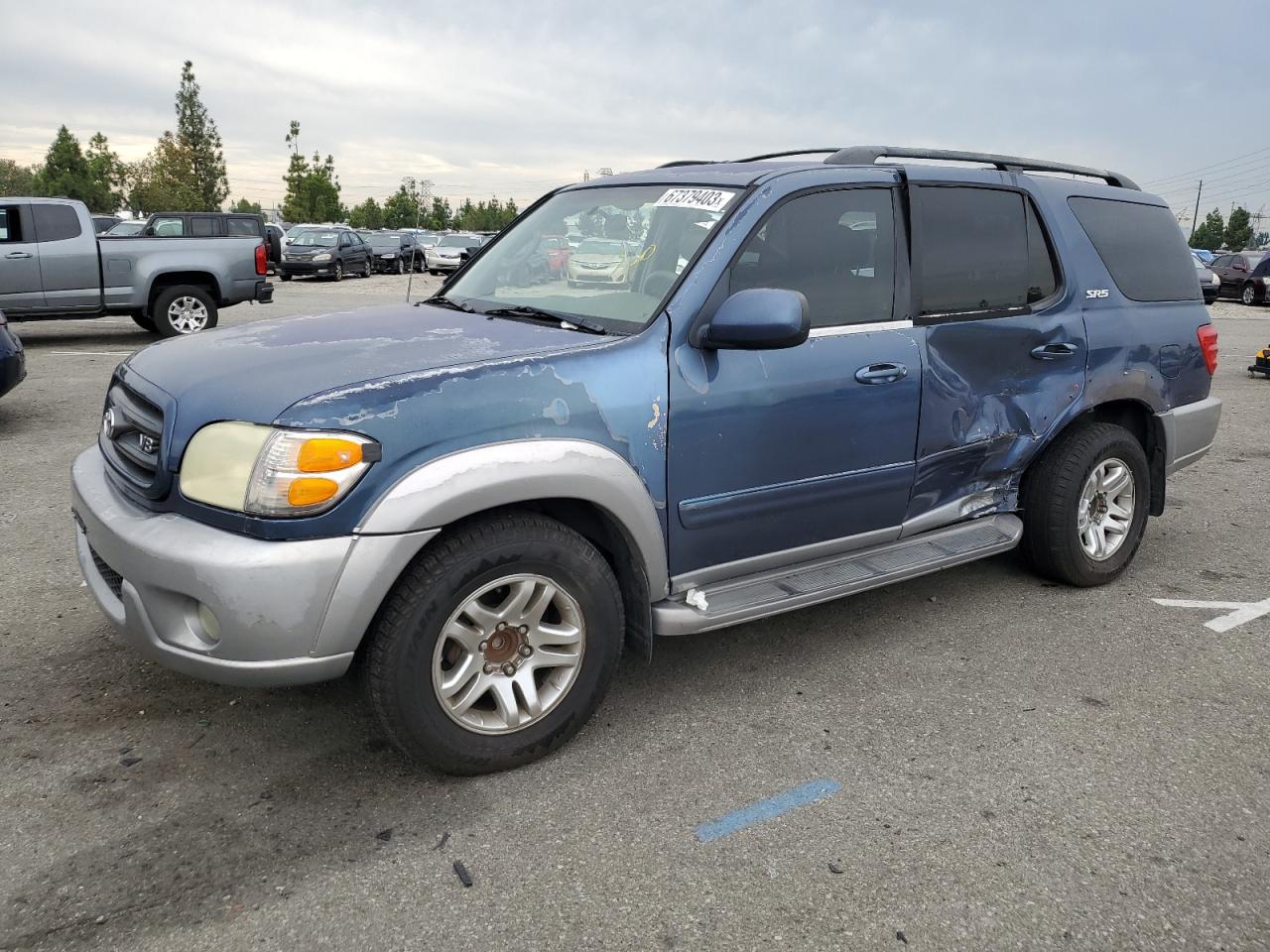 toyota sequoia 2004 5tdzt34a64s233614