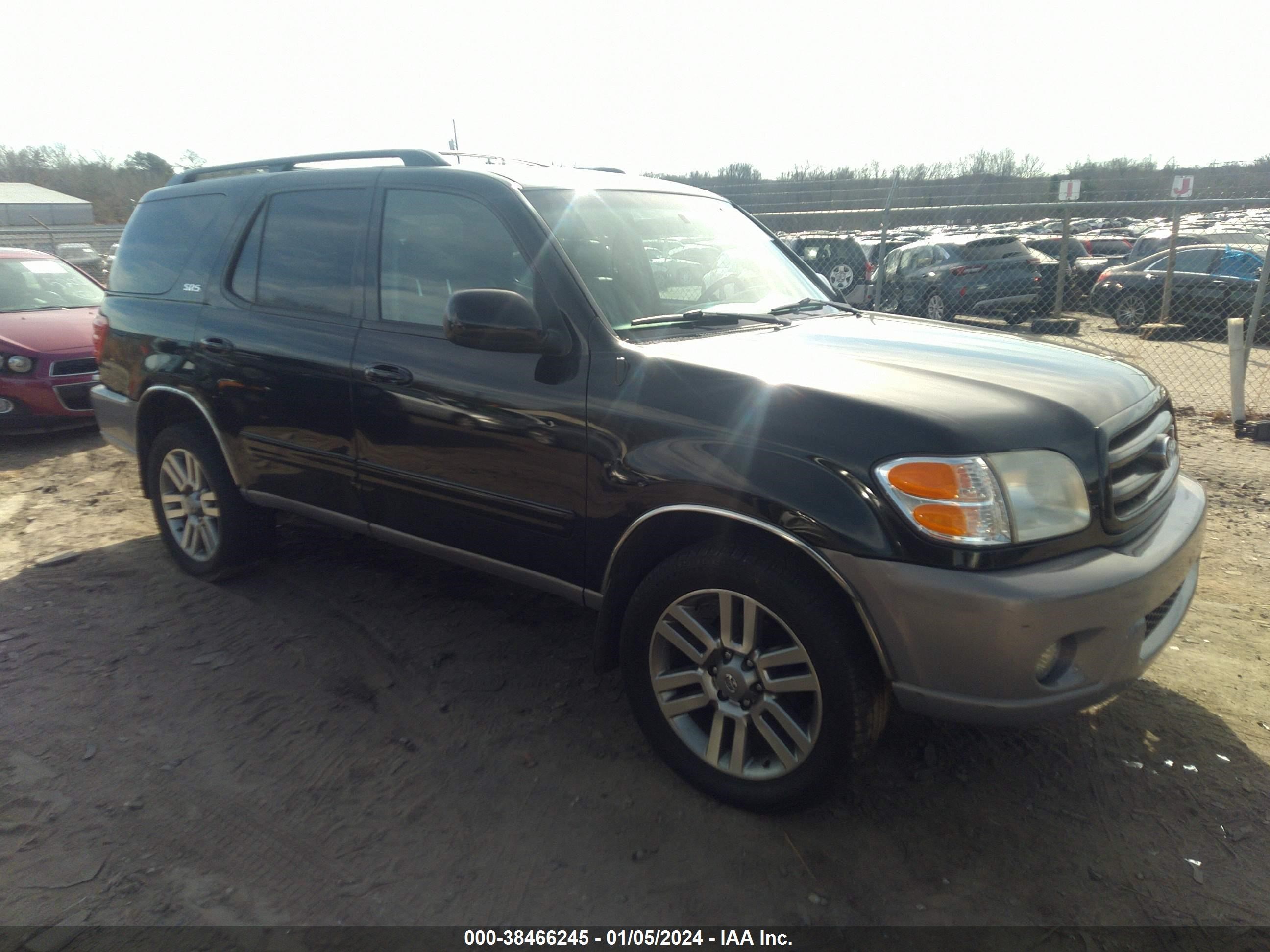 toyota sequoia 2002 5tdzt34a72s123538