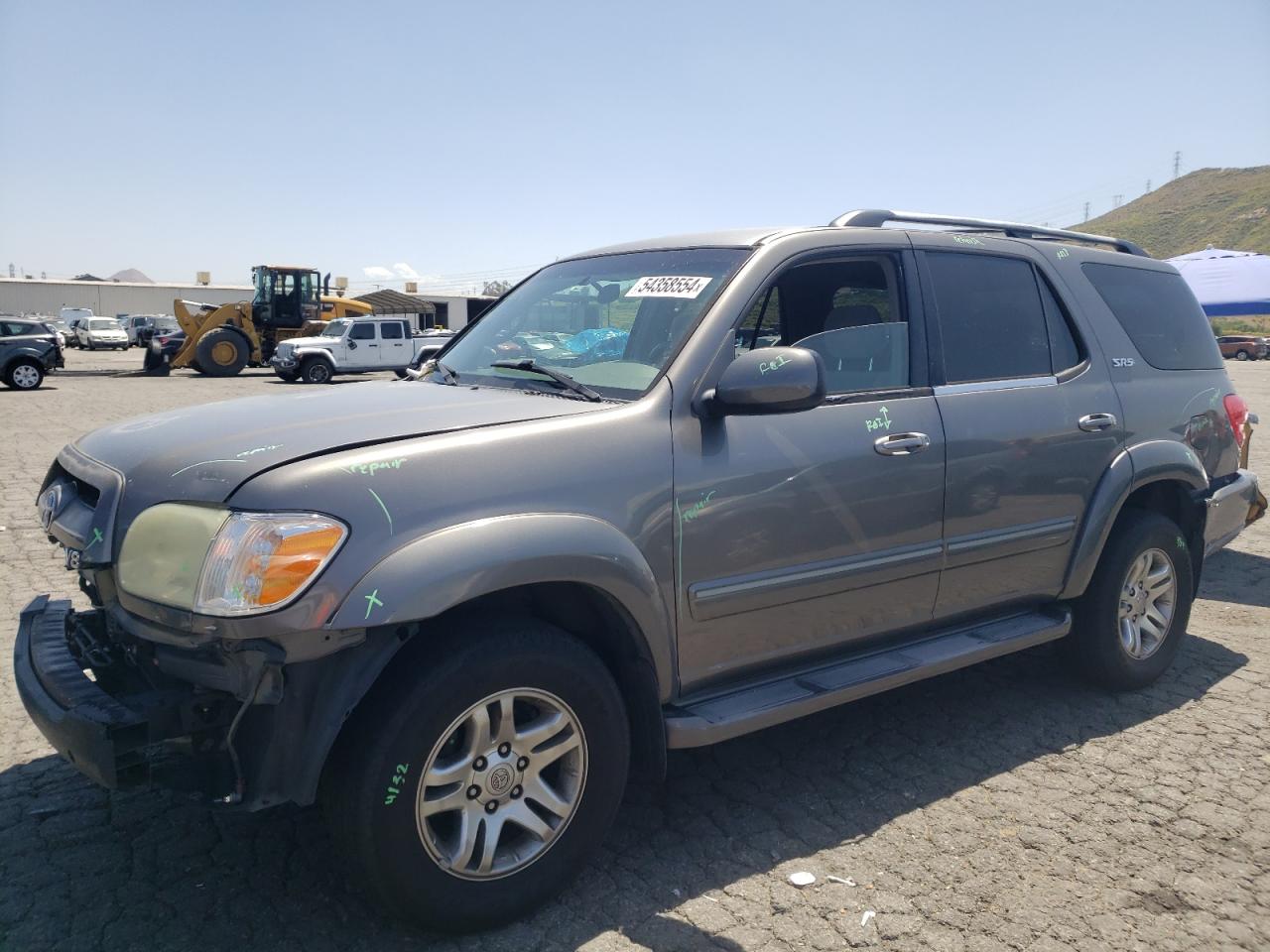 toyota sequoia 2007 5tdzt34a77s284284