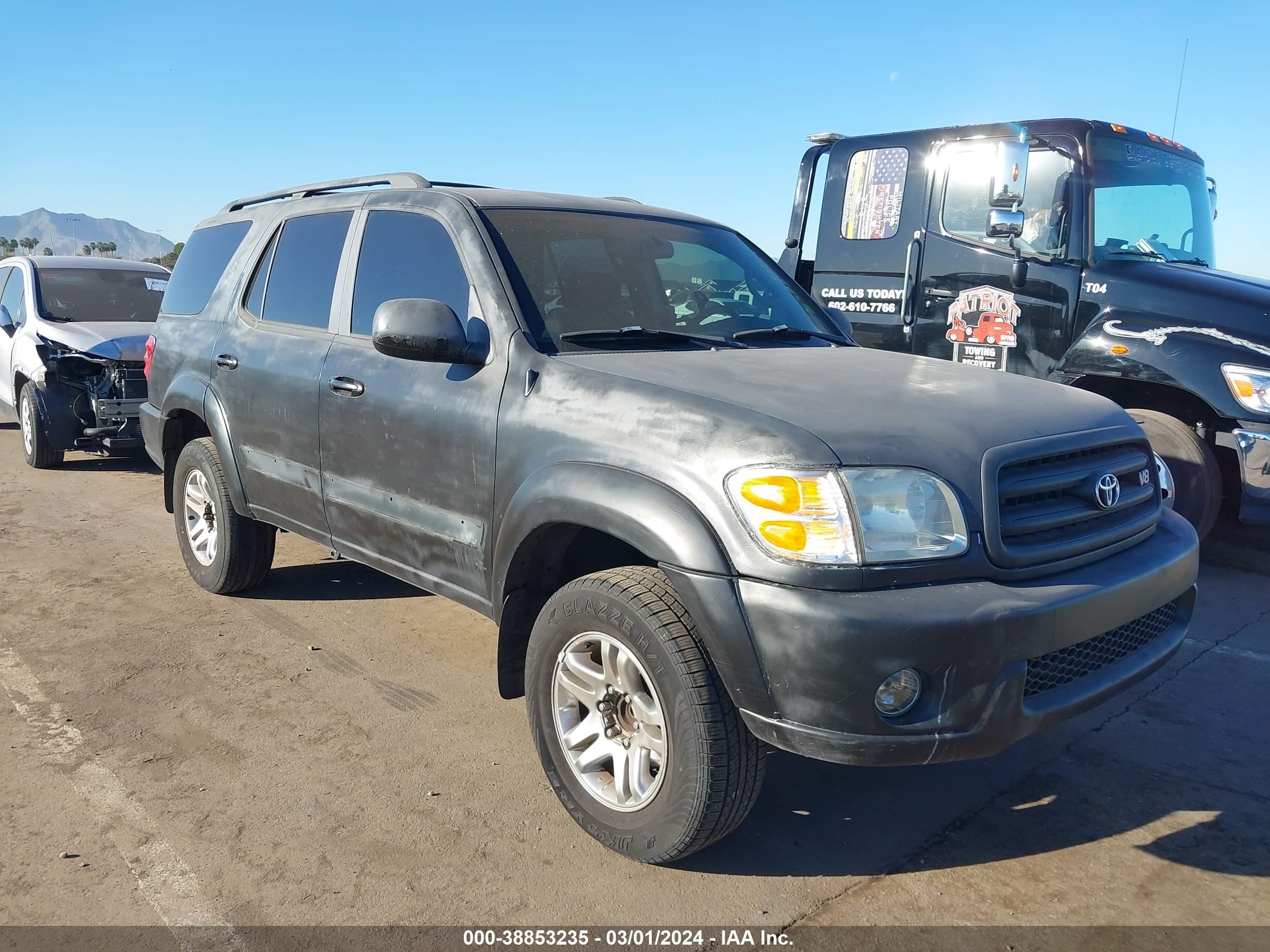 toyota sequoia 2004 5tdzt34ax4s235172