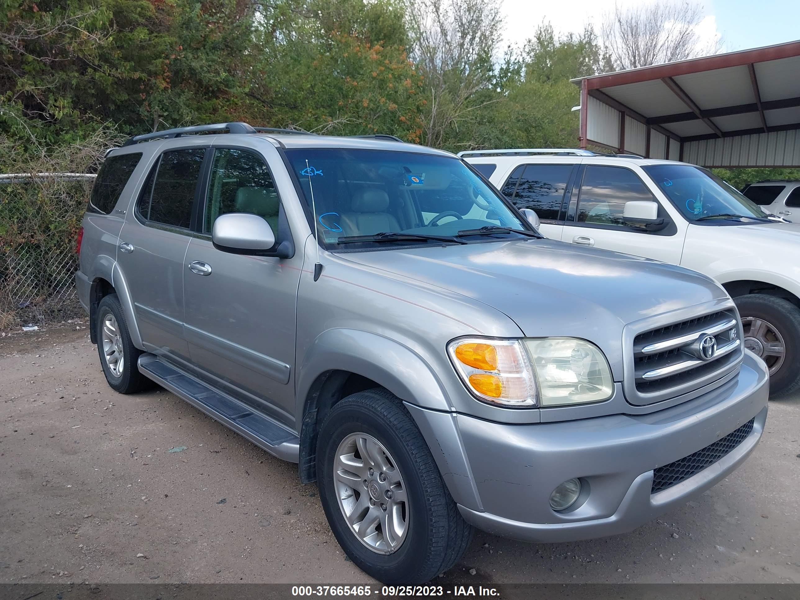 toyota sequoia 2004 5tdzt38a04s236339