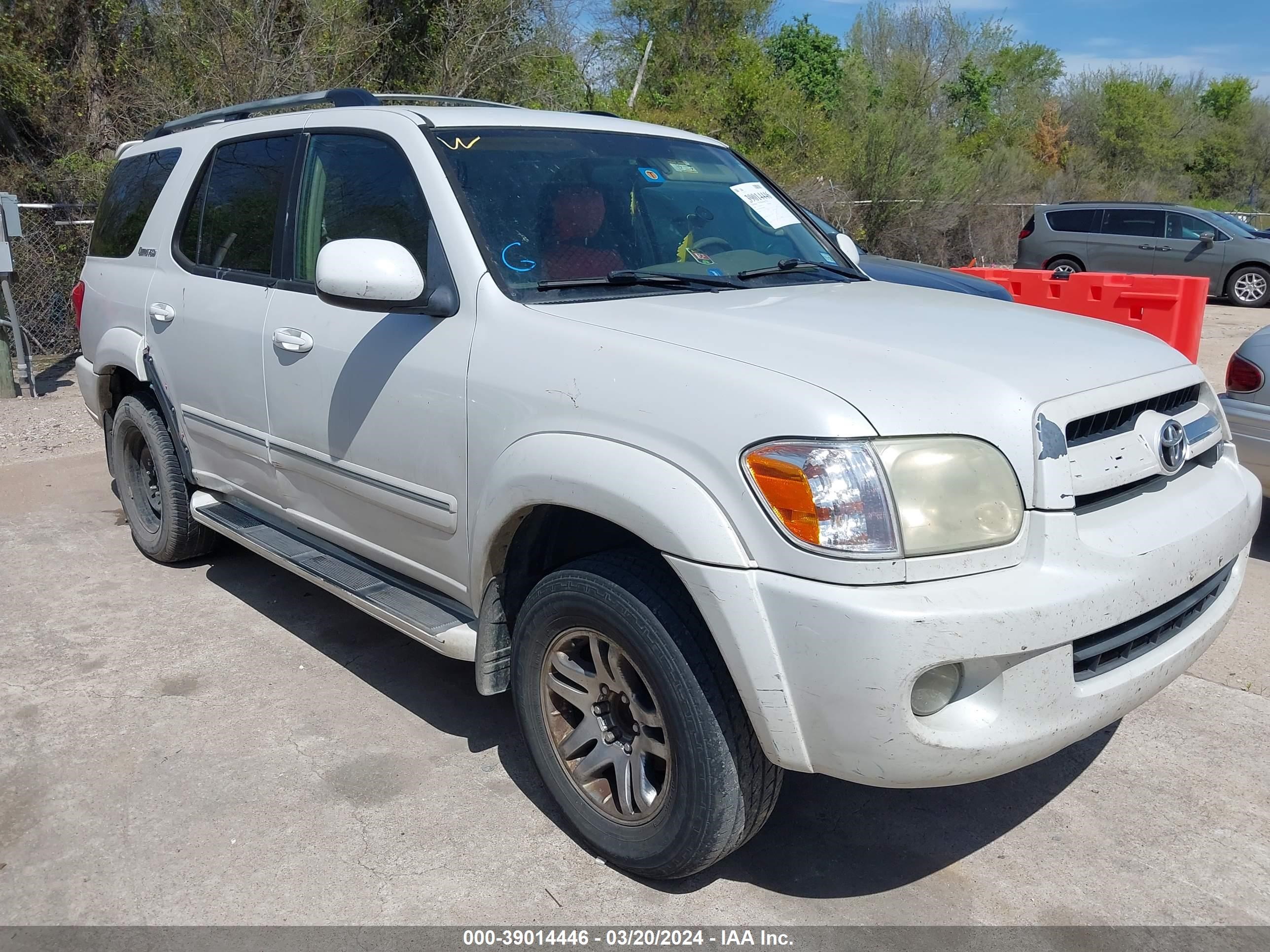 toyota sequoia 2005 5tdzt38a15s264099