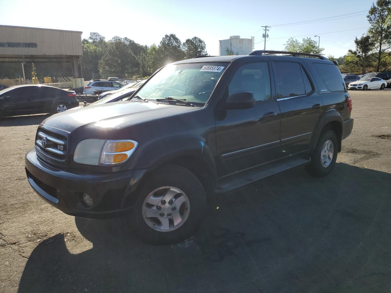 toyota sequoia 2001 5tdzt38a21s003722