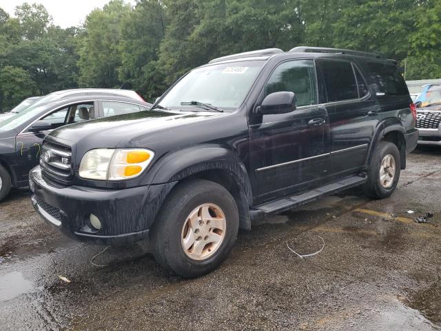 toyota sequoia li 2001 5tdzt38a21s014199