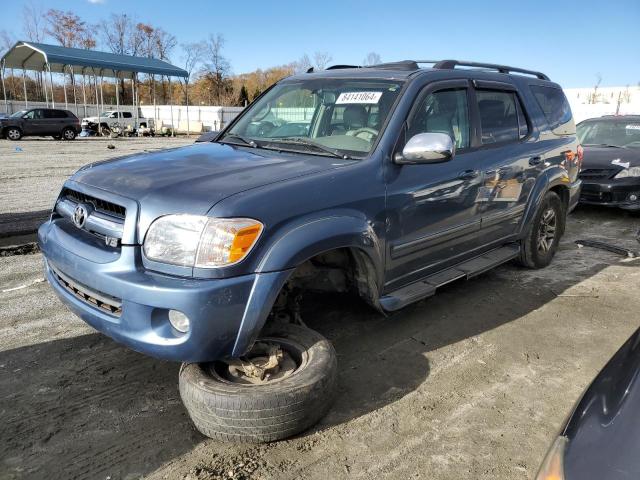 toyota sequoia li 2007 5tdzt38a37s285345