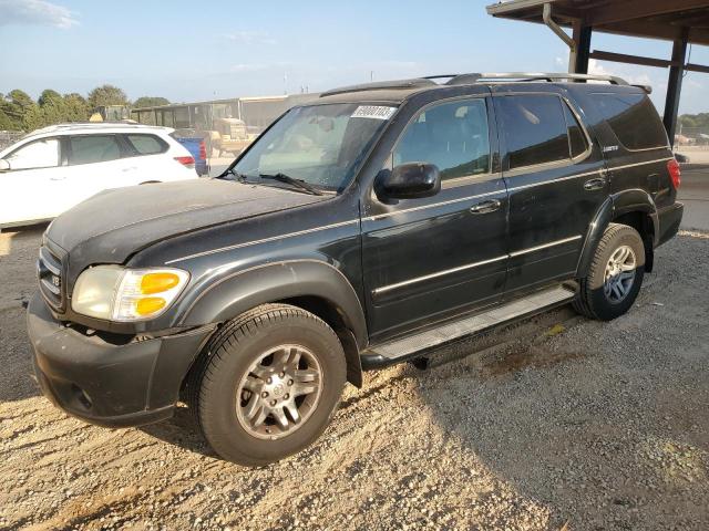 toyota sequoia li 2003 5tdzt38a53s198797