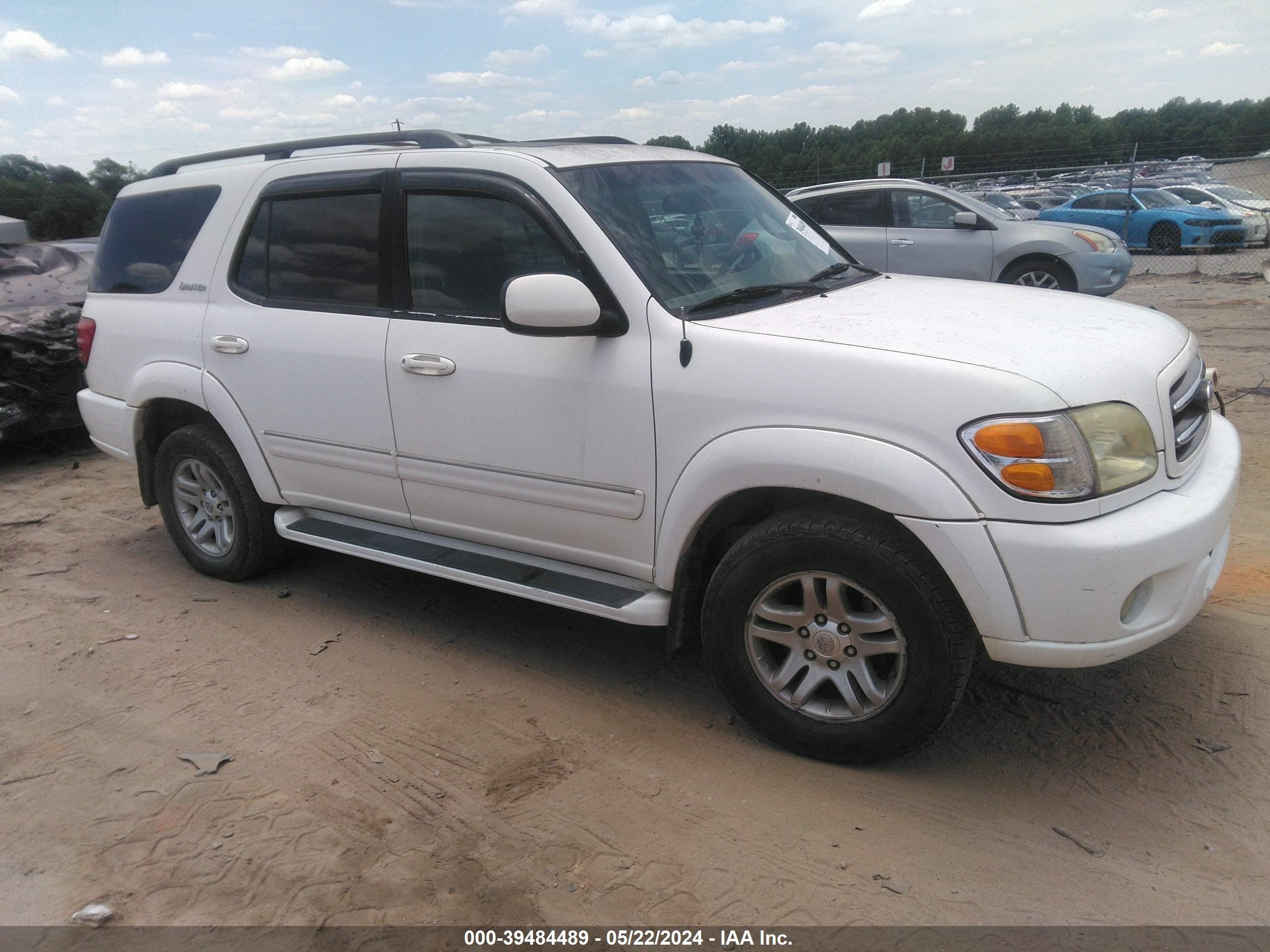 toyota sequoia 2003 5tdzt38a93s179847