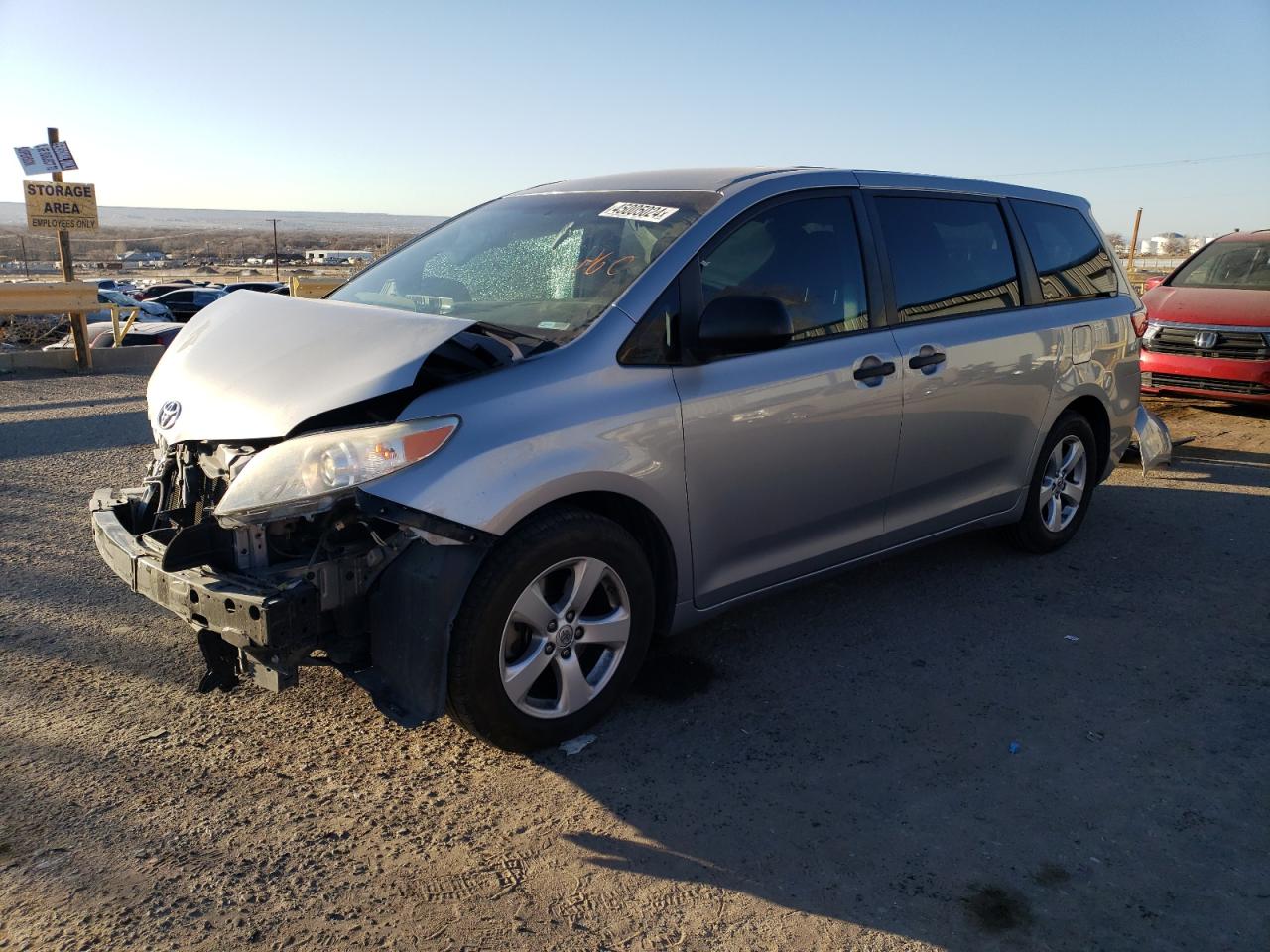 toyota sienna 2017 5tdzz3dc1hs791652