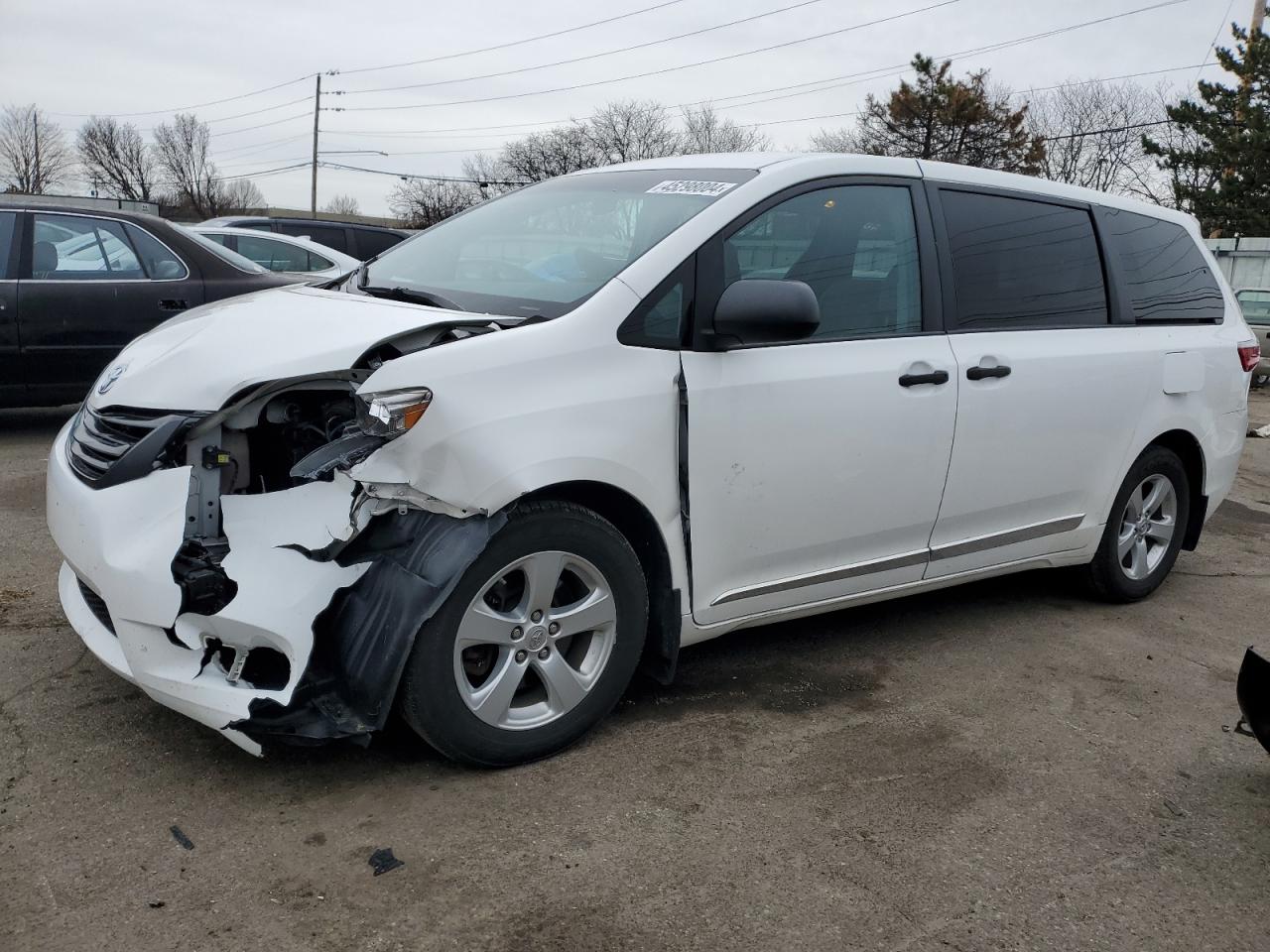 toyota sienna 2017 5tdzz3dc1hs855639