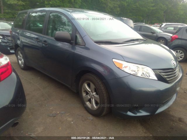 toyota sienna 2017 5tdzz3dc3hs869817