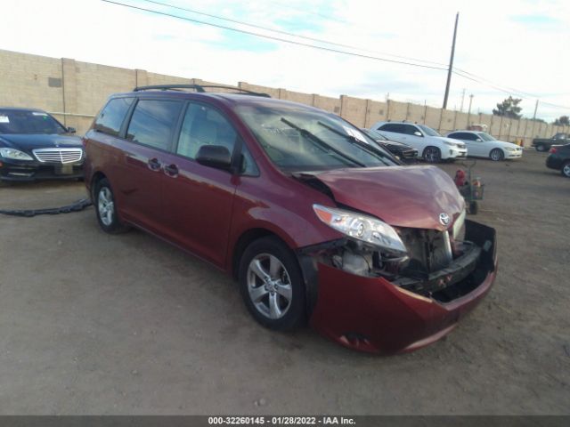 toyota sienna 2017 5tdzz3dc6hs834155