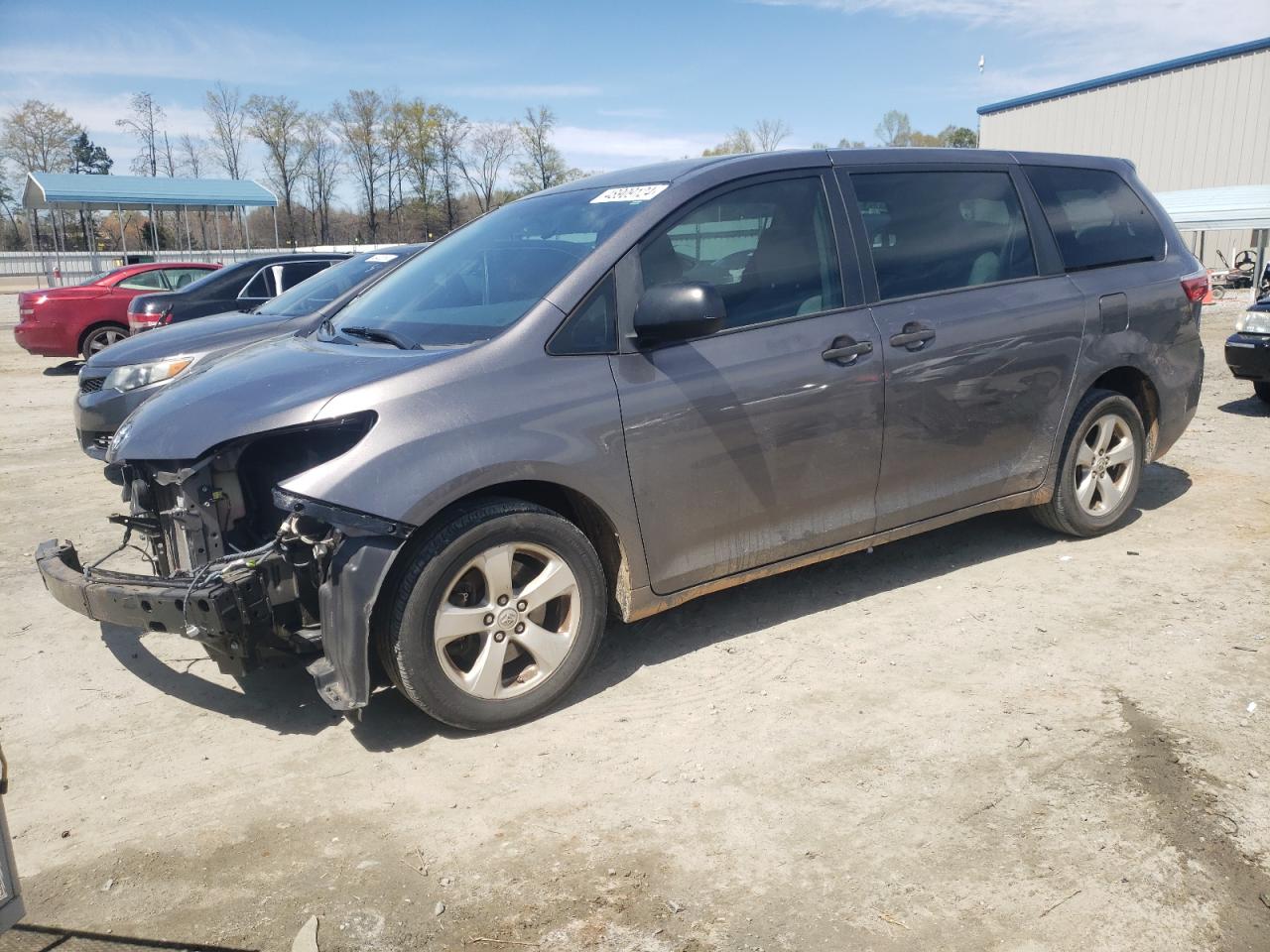 toyota sienna 2017 5tdzz3dc7hs842197