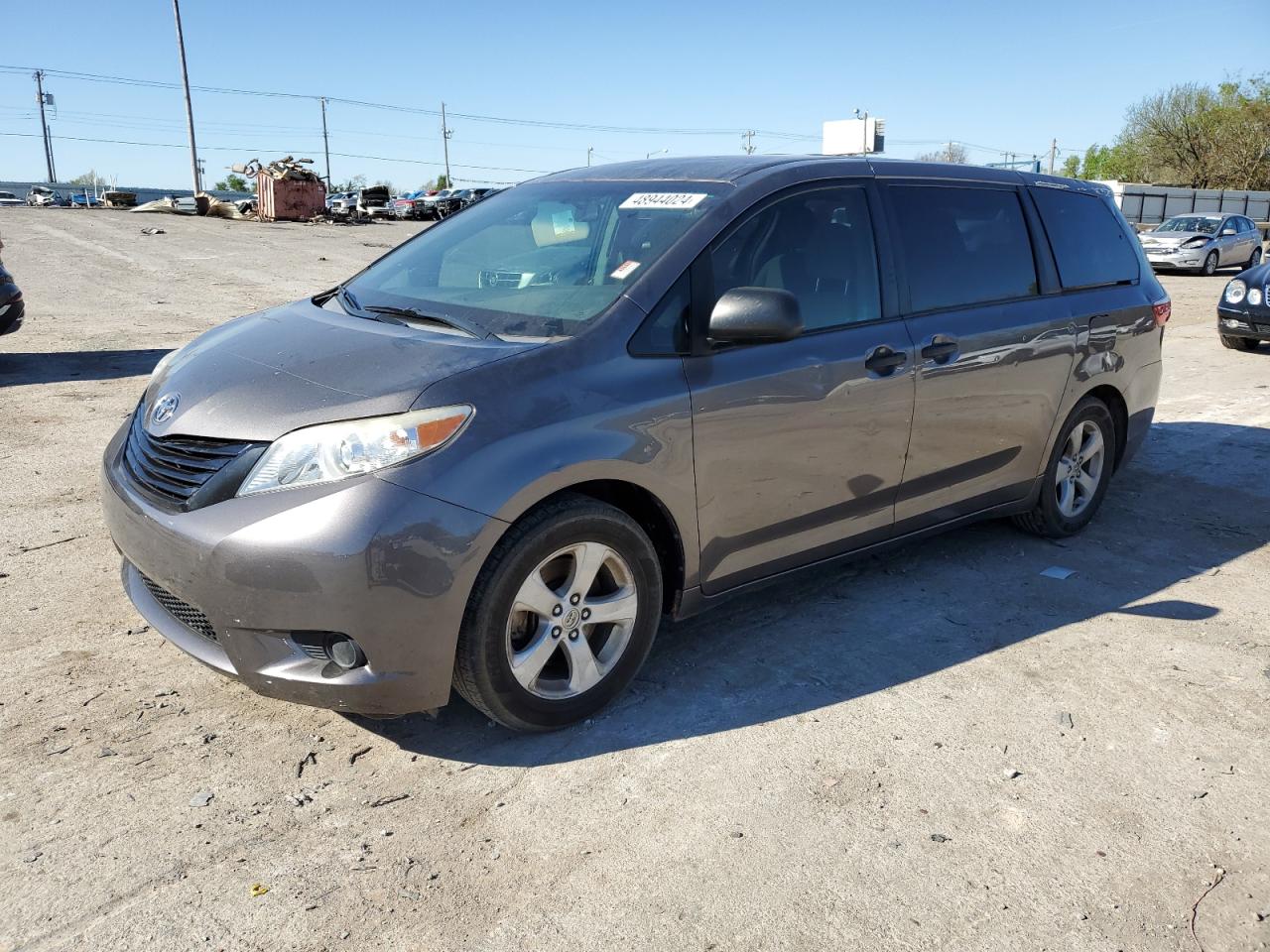 toyota sienna 2017 5tdzz3dc8hs899668