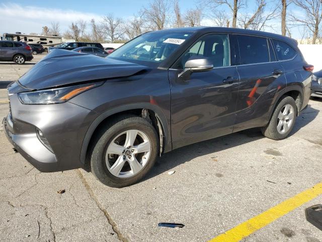 toyota highlander 2022 5tdzzrah3ns102886