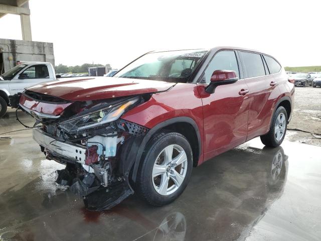 toyota highlander 2021 5tdzzrah4ms524891