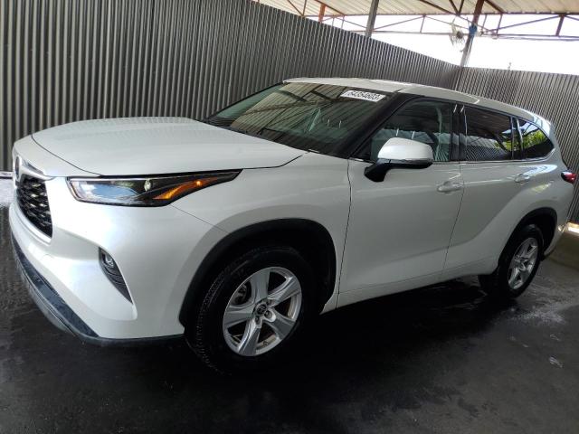 toyota highlander 2022 5tdzzrah4ns544415