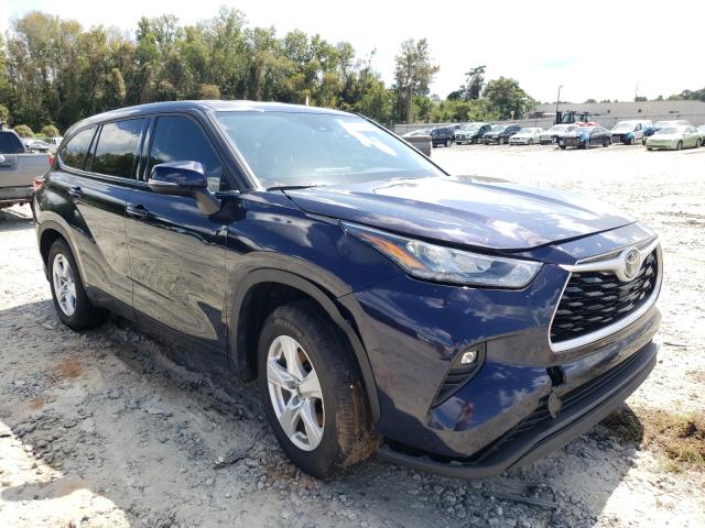 toyota highlander 2020 5tdzzrah5ls004102