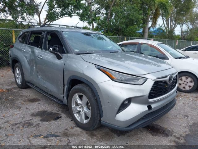 toyota highlander 2022 5tdzzrah5ns101786