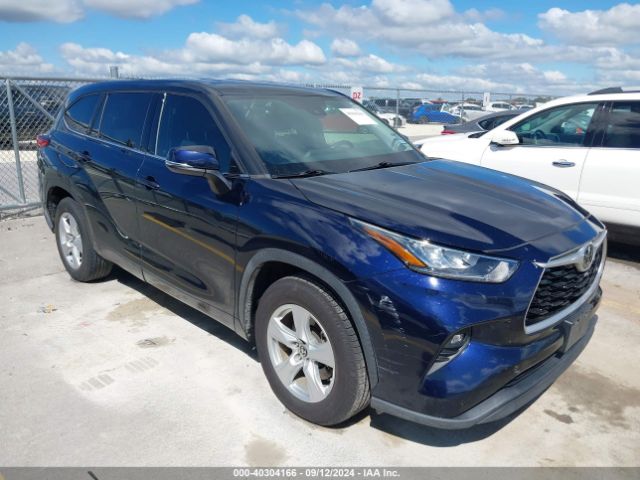 toyota highlander 2020 5tdzzrah7ls012668