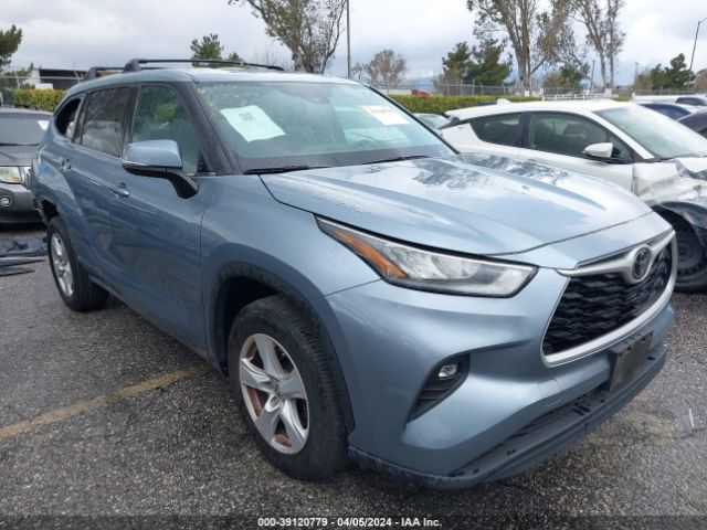 toyota highlander 2020 5tdzzrah7ls022794