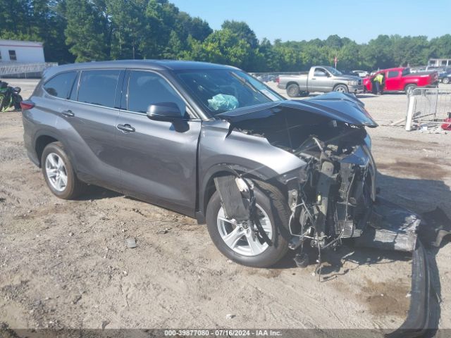 toyota highlander 2021 5tdzzrah7ms530815