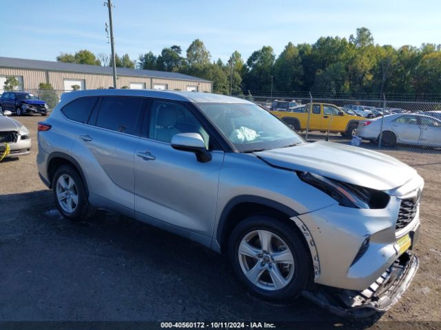 toyota highlander 2022 5tdzzrah7ns112031