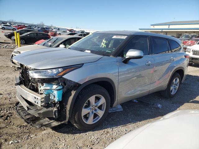 toyota highlander 2020 5tdzzrahxls504756