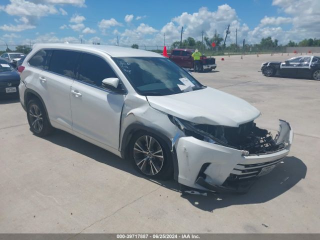 toyota highlander 2017 5tdzzrfh0hs194374