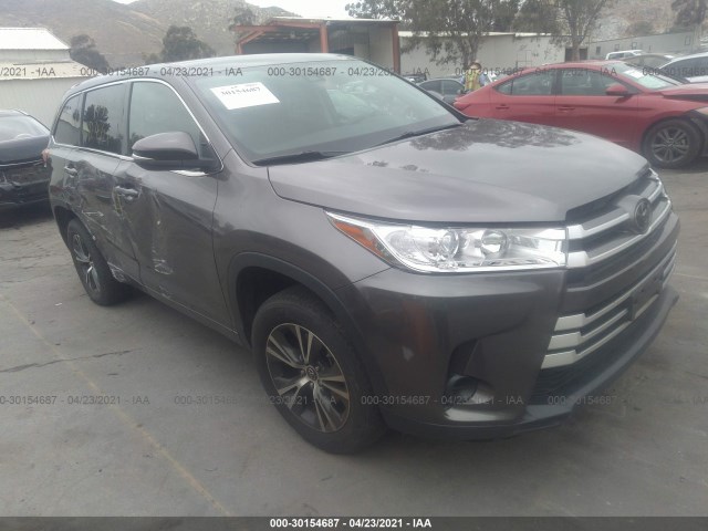 toyota highlander 2017 5tdzzrfh0hs234260