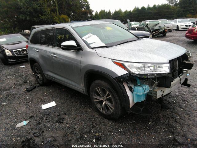 toyota highlander 2018 5tdzzrfh1js270691