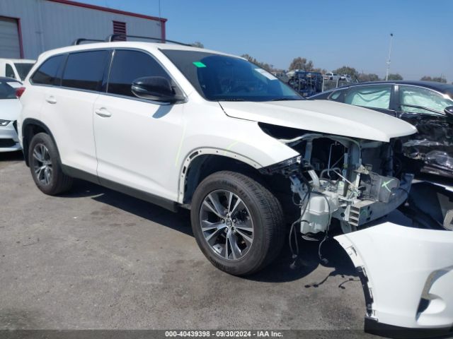 toyota highlander 2019 5tdzzrfh2ks360689