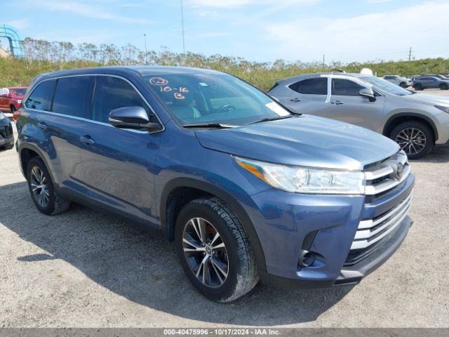 toyota highlander 2019 5tdzzrfh3ks351208