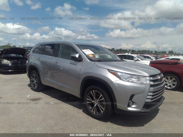 toyota highlander 2018 5tdzzrfh4js262567