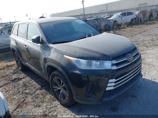 toyota highlander 2017 5tdzzrfh7hs200400