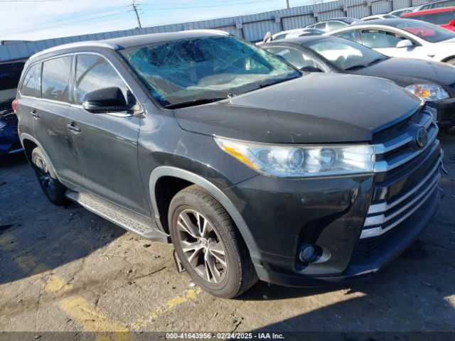 toyota highlander 2018 5tdzzrfh7js236335