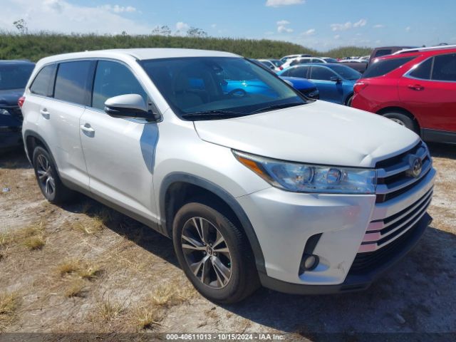 toyota highlander 2019 5tdzzrfh7ks357237