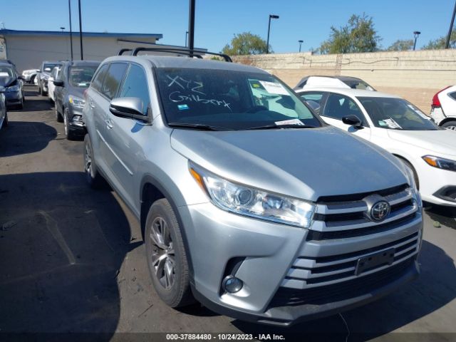 toyota highlander 2019 5tdzzrfh8ks342407