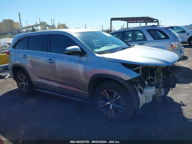 toyota highlander 2017 5tdzzrfh9hs231535