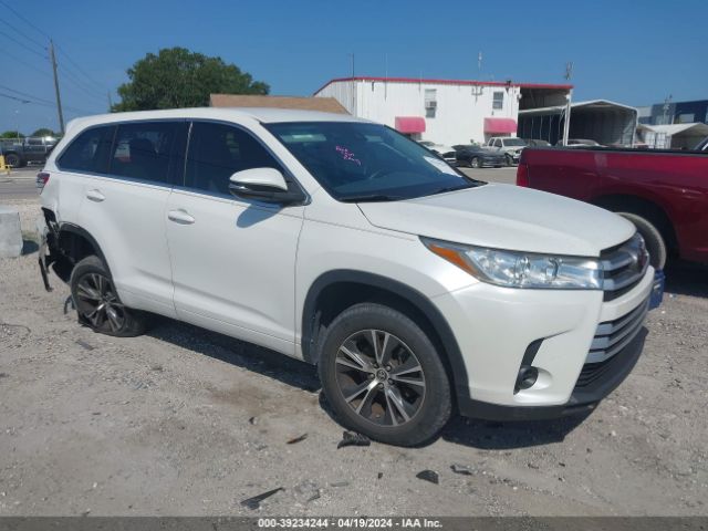 toyota highlander 2018 5tdzzrfh9js282099