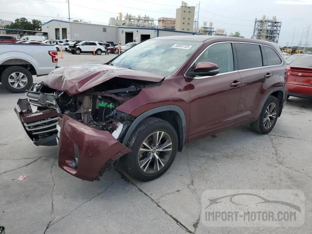 toyota highlander 2017 5tdzzrfhxhs233830