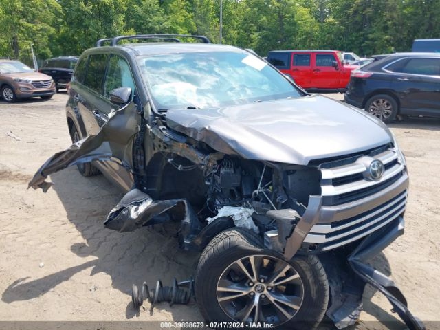 toyota highlander 2019 5tdzzrfhxks294893